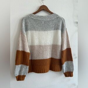 GAP Striped Crewneck Sweater (M)